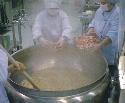 火傷の心配なく調理